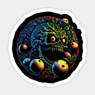 Madballs Tribute:  Olive Monster Sticker